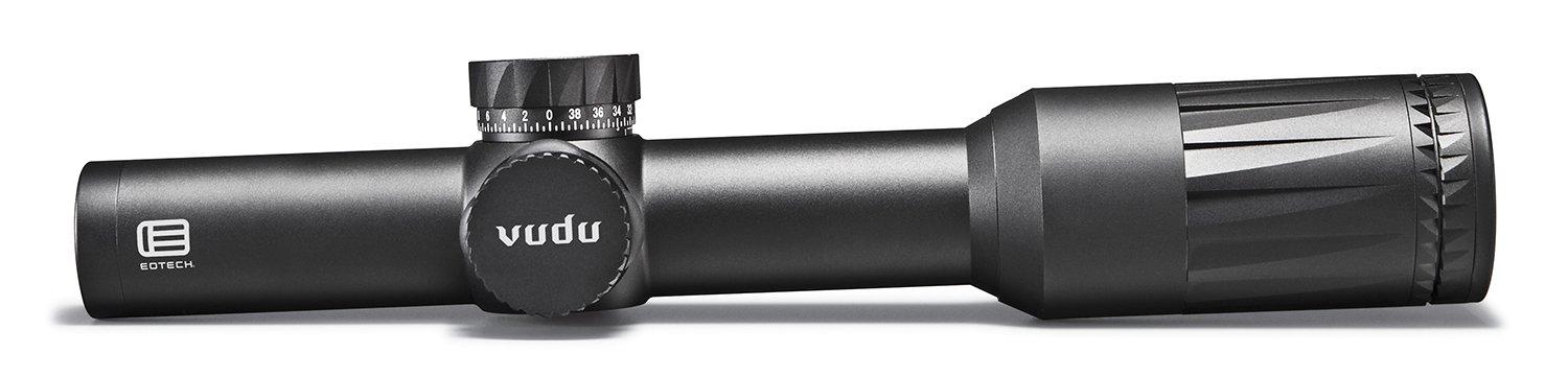 EOTech Vudu Precision Rifle Scope - 1-6x24mm FFP Illuminated SR1 Reticle Black