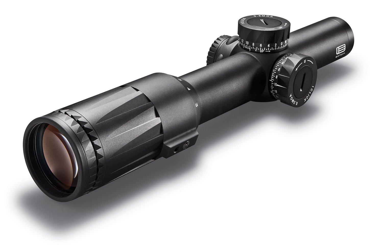 EOTech Vudu Precision Rifle Scope - 1-6x24mm FFP Illuminated SR3 Reticle Black