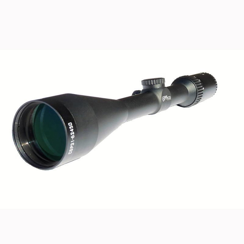 Sun Optics Hunter Plus II 6-24x50 mm BDC Scope, Low Profile Turrets - SharpShooter Optics
