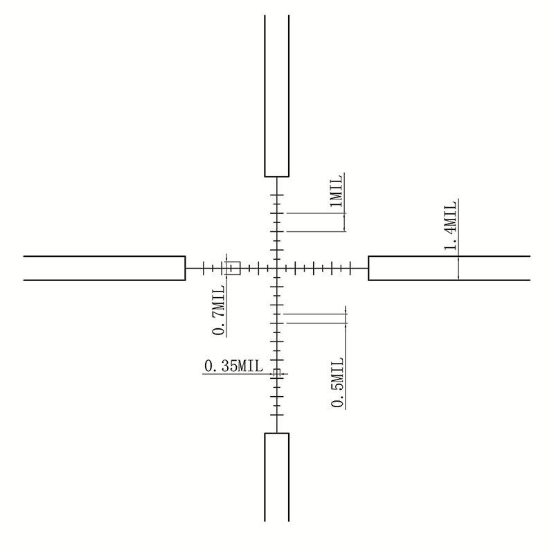 Sun Optics 4-14x44 30mm First Focal Plane Tactical Hunter - SharpShooter Optics