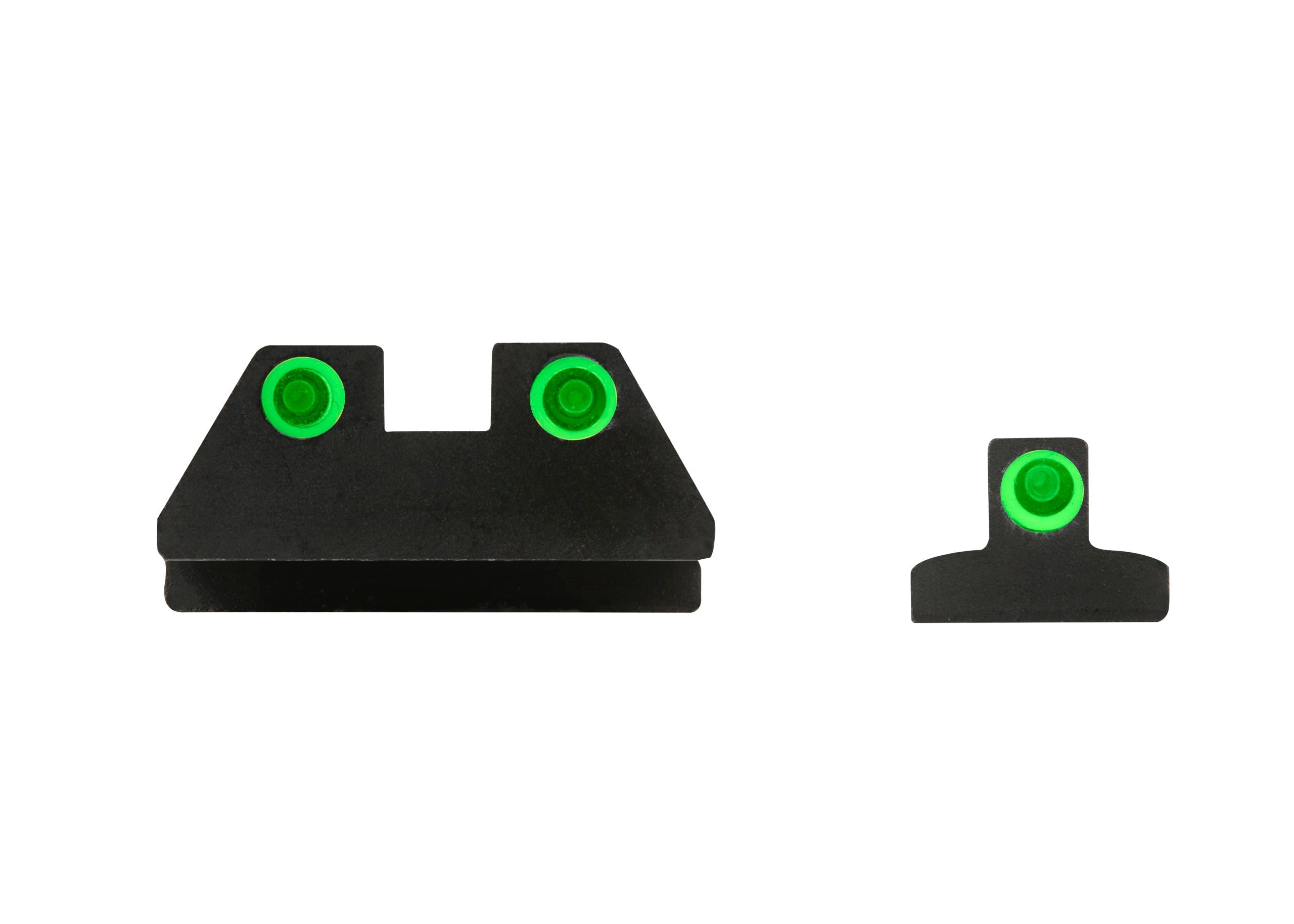 Meprolight Fixed Tru-Dot Night Sights for S&W Novak replacement set 3900, 4000, 5900, 6900 - SharpShooter Optics