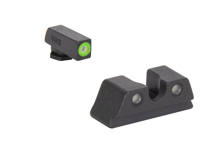 Meprolight Hyper-Bright Day/Night Self-Illuminated Sights for Glock 42, 43, 43X, 48
