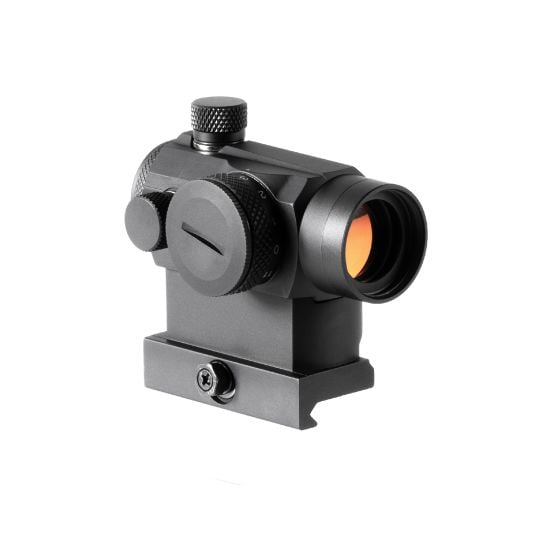 Four Peaks Four Peaks Red Dot 3moa Qd with 3 MOA dot, QD mount, and CR2032 battery compatibility for precision aiming.