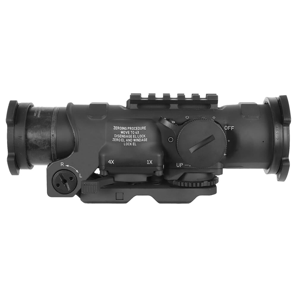 Elcan SpecterDR 1x/4x 7.62 BDC Black Scope w/Flip Covers, ARD & A.R.M.S. Levers DFOV4-B146-C20