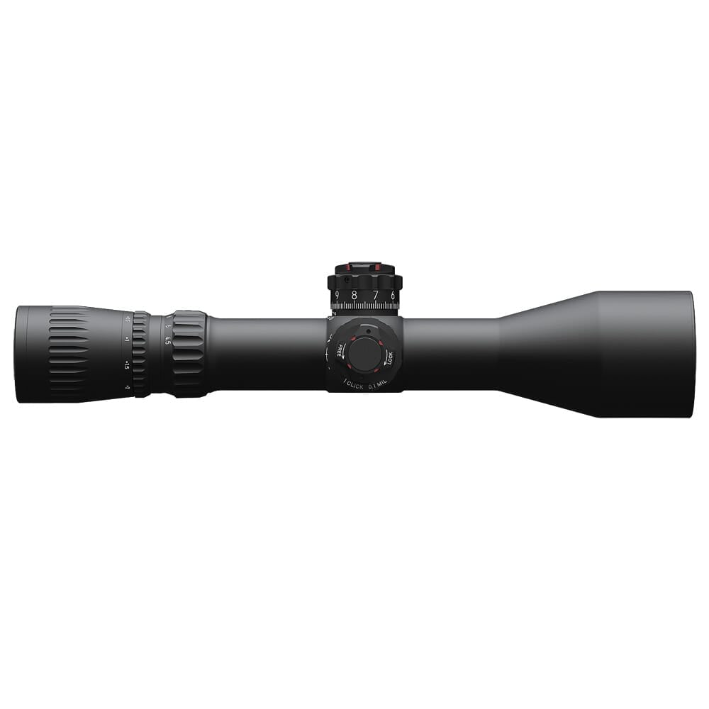 March FX Tactical 4.5-28x52mm FML-LDK Reticle 0.1MIL FFP Non-Illuminated Riflescope w/Shuriken Dial Lock D28HV52WFMLX