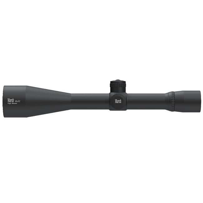 March Fixed Power "High Master" 48x52BR LR Reticle 1/8MOA Riflescope D48F52