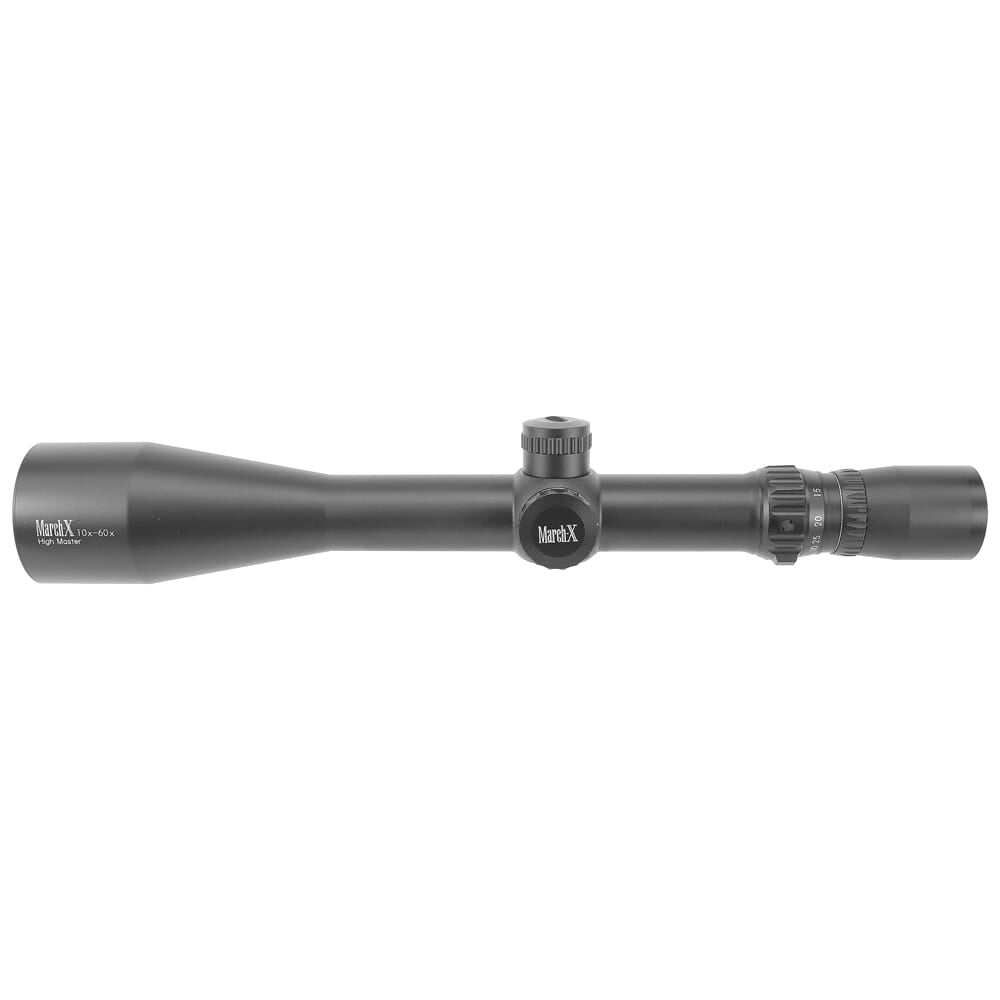 March High Master 10-60x56 Di-Plex Reticle 1/8 MOA Riflescope D60HV56L-Di-Plex