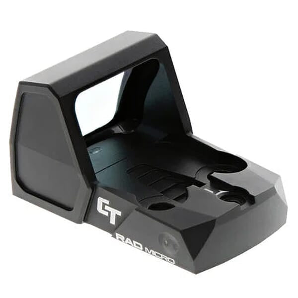 Crimson Trace RAD Micro Red LED Illuminated Reticle Open Reflex Sight 01-01800