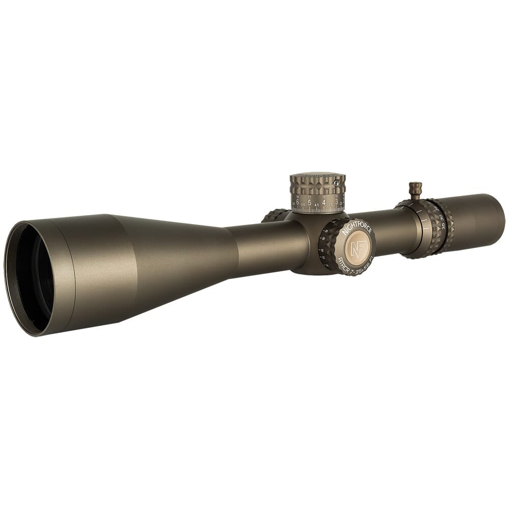 Nightforce ATACR 7-35x56 F1 ZeroStop .1 MRAD Illum PTL TReMoR3 Dark Earth Riflescope C662