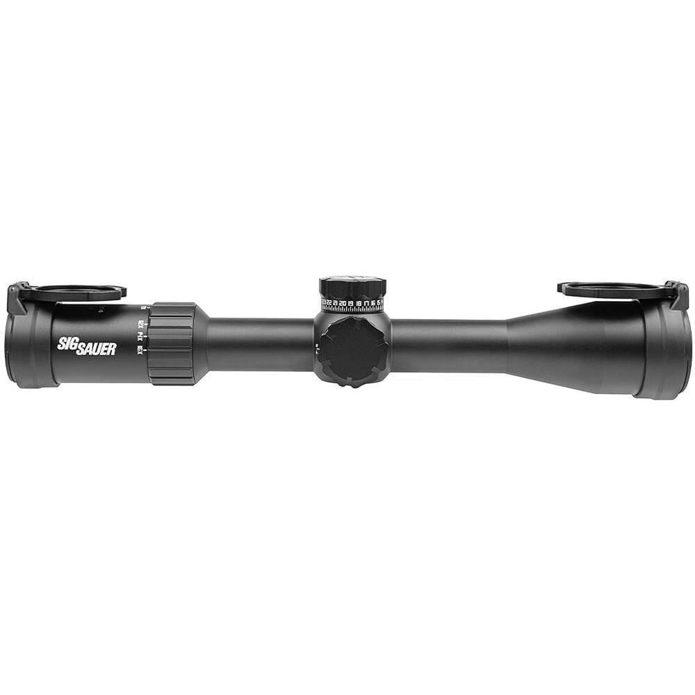 Sig Sauer Whiskey 4 Rifle Scope 5-20x50 30mm FFP MOA MIlling Hunter Non-Illum Exp ZeroStop Black
