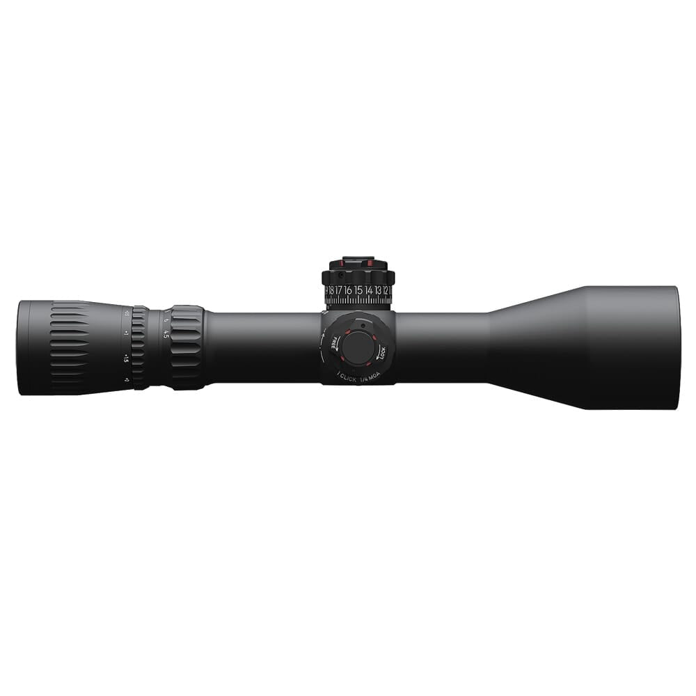 March FX Tactical 4.5-28x52mm FMA-3 Reticle 1/4 MOA FFP Illuminated Riflescope w/Shuriken Dial Lock D28HV52WFIMAX