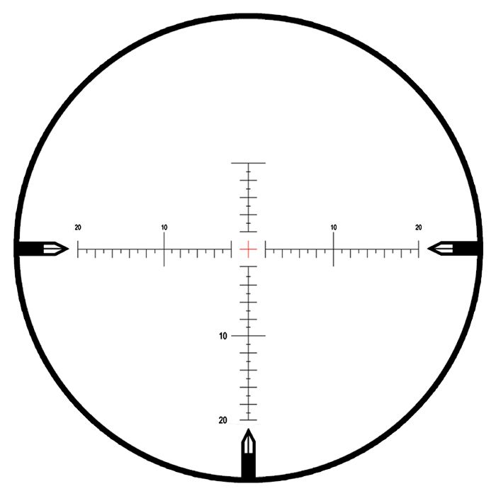 Nightforce SHV 5-20x56 MOAR Riflescope C535