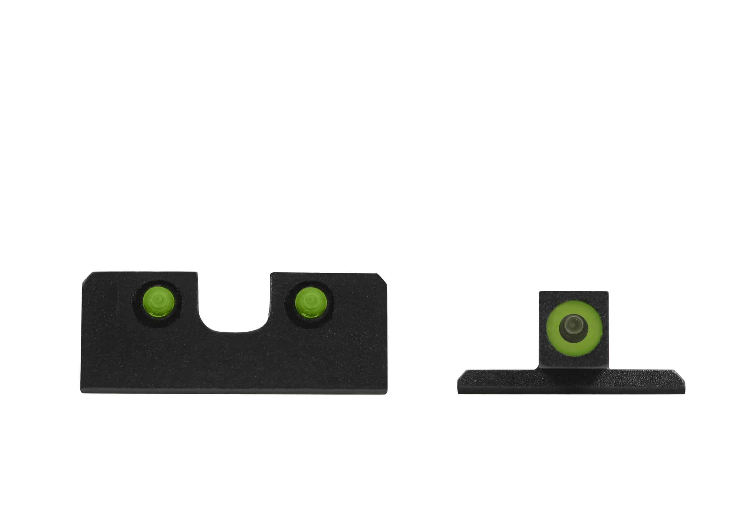 Meprolight Highly Visible Day/Night Self-Illuminated Sights (HVS) for Sig Sauer P Frames, 9MM/0.357 - SharpShooter Optics