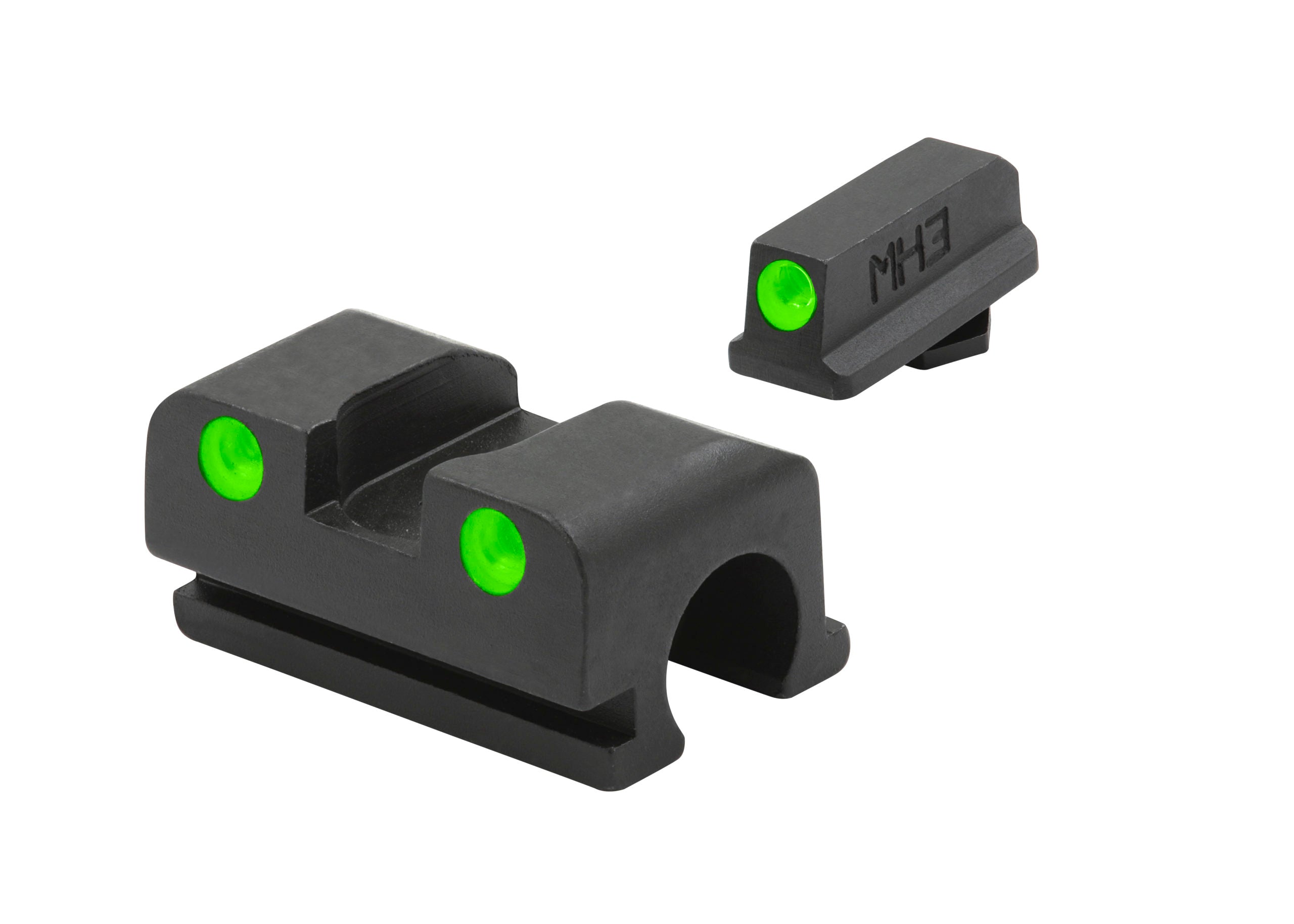 Meprolight Fixed Tru-Dot Night Sights for Walther P99, PPQ 9mm/40 S&W models - SharpShooter Optics