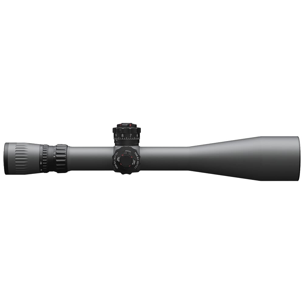 March X Tactical "High Master" Majesta 8-80x56mm SFP MTR-WFD 1/8MOA 6Level Illum Riflescope w/Middle Wheel & Shuriken Dial Lock D80HV56WTIX-GR-MTR-WFD