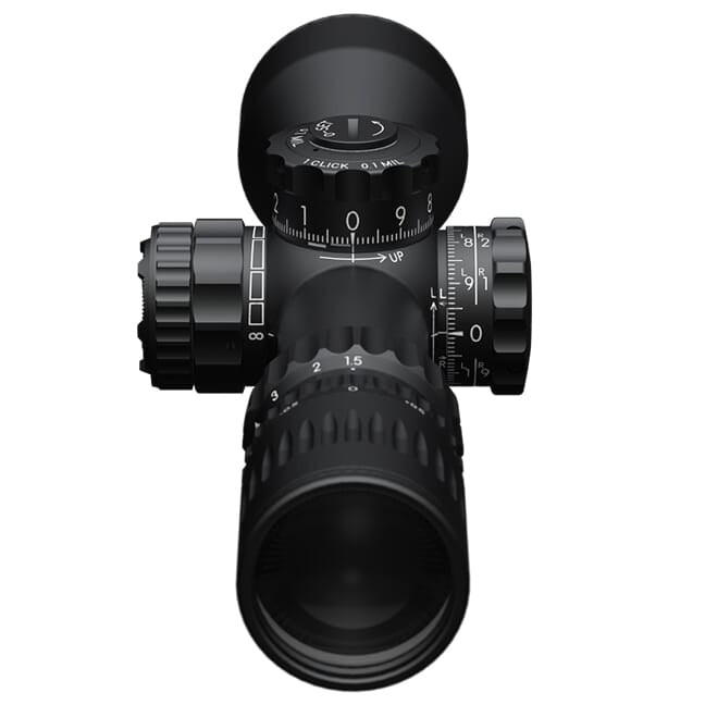 March Compact 1.5-15x42mm FD-2 Reticle 0.1 MIL SFP Illuminated Riflescope D15V42TIML-FD-2