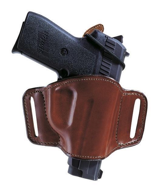 Bianchi Model 105 Minimalist with Slots for Glock 17 19 20 21 Left Hand Plain Tan