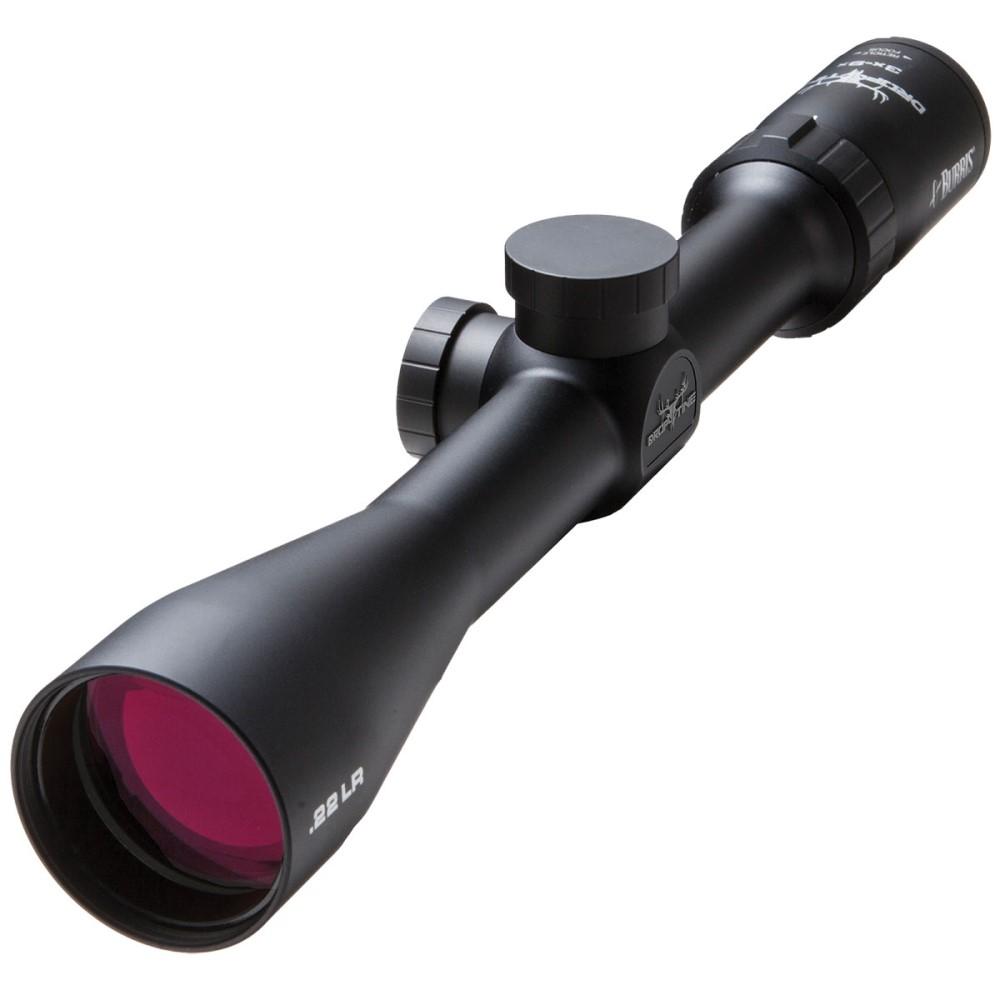 Burris Droptine Rifle Scope 3-9x-40mm 1" SFP Ballistic Plex .22 Non Illum. Matte Black CHA200019