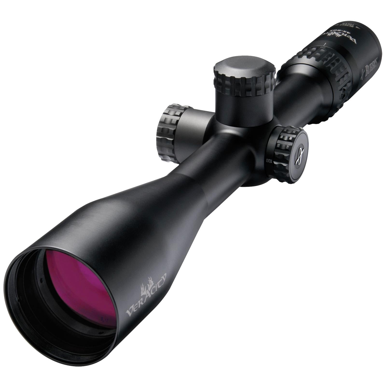 Burris Veracity Rifle Scope - 4-20x50mm Ballistic E1 FFP Varmint Reticle Matte Tall Capped Knobs 200640
