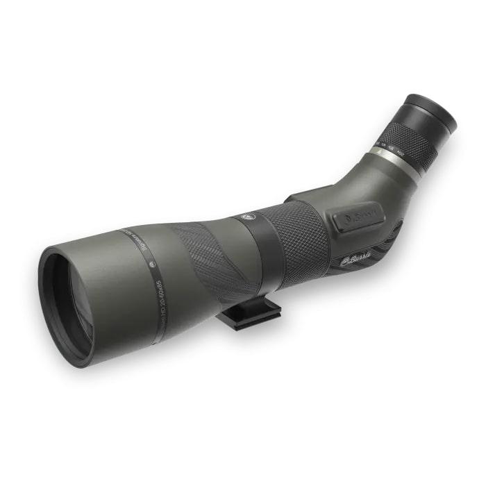 Burris Signature HD Spotting Scope 20-60x85mm Green 300103 offers clear optics for spotting game from afar.