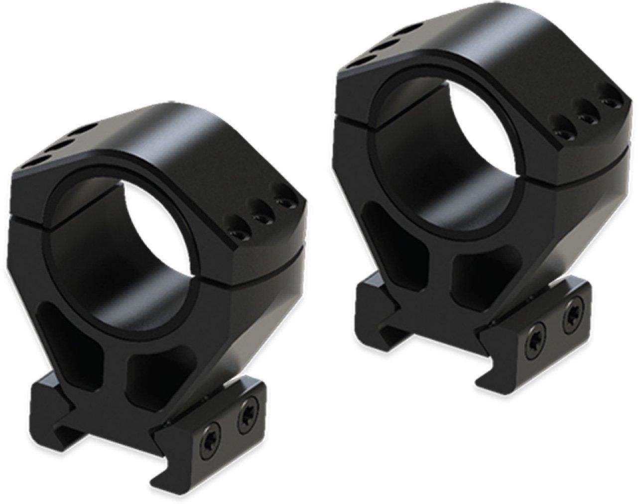 Burris Steel XTR Signature Scope Ring Set with Pos-Align Offset Inserts 30mm 1.50" Height - Matte 420223