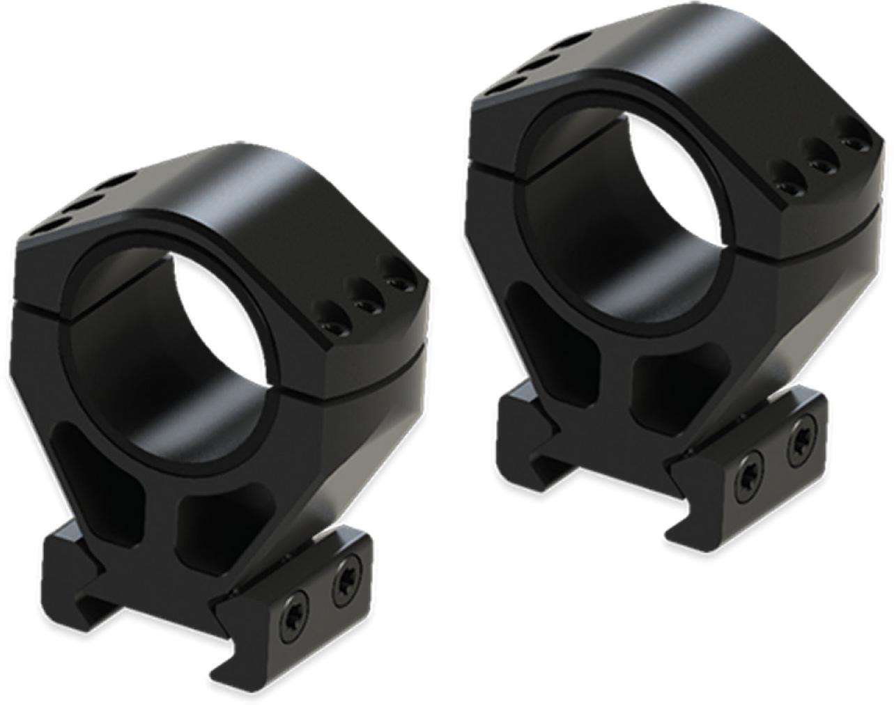 Burris Aluminum XTR Signature Scope Ring Set / Pos-Align Offset Inserts 1" Extra High - Matte 420233