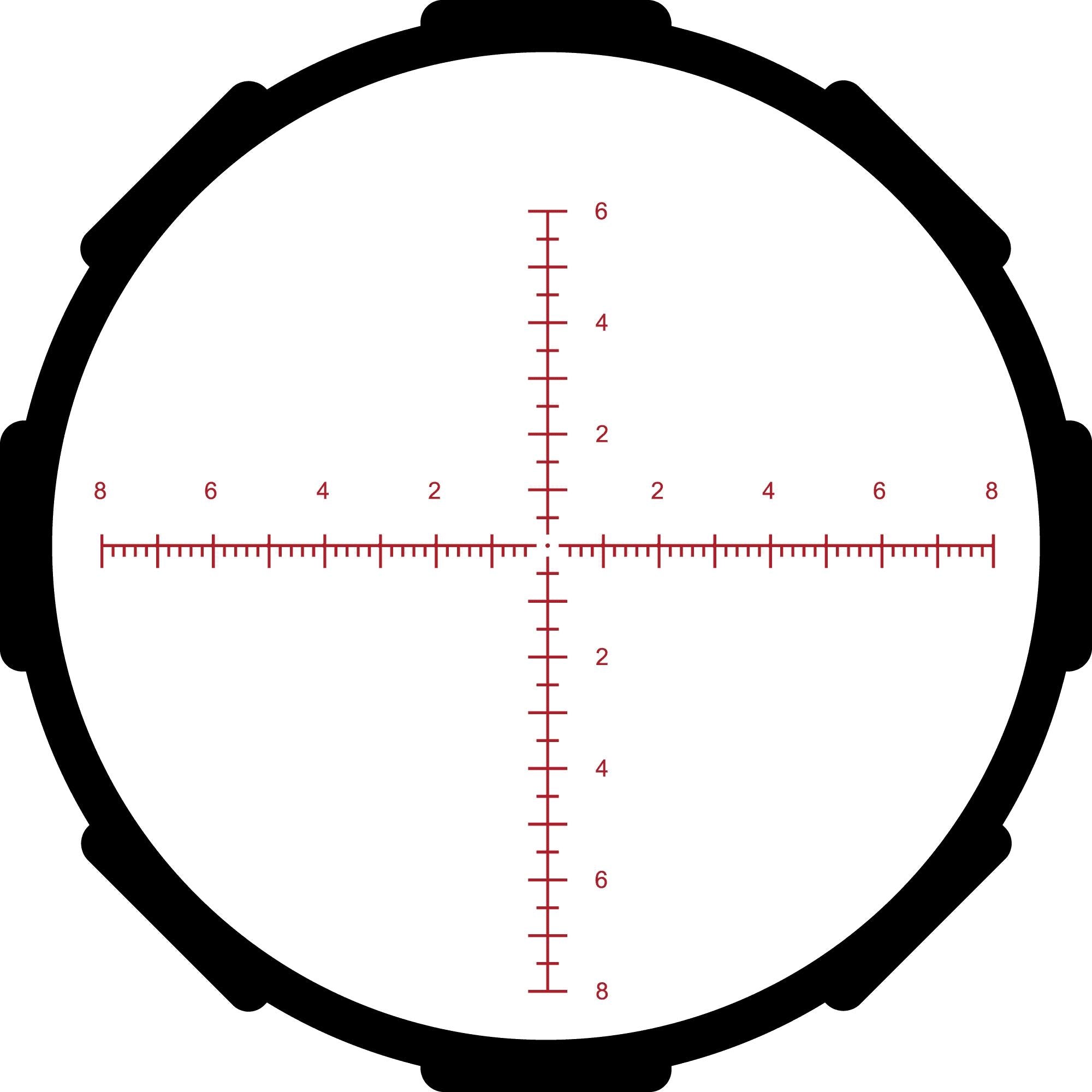 Crimson Trace Hardline Pro 4-16x Rifle Scope 50mm 30mm FFP MR1-MIL Illum