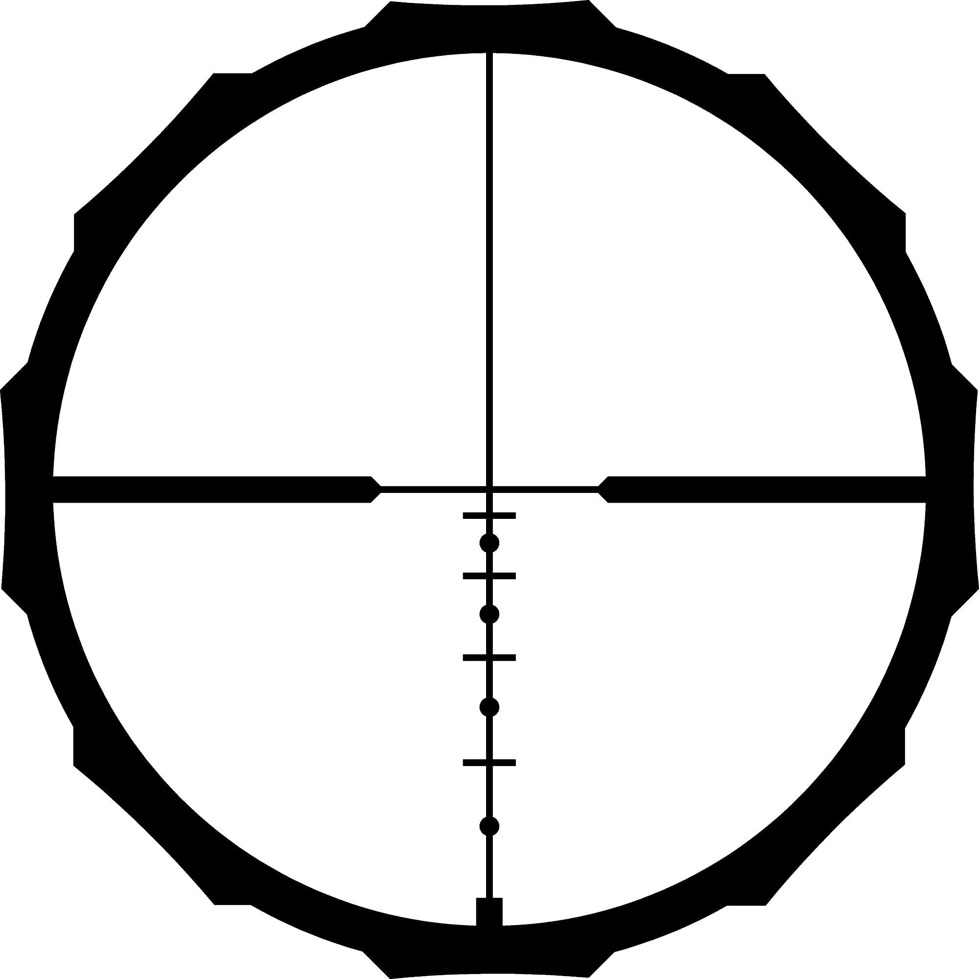 Crimson Trace Hardline3-9x40mm  Rifle Scope 1" SFP BDC .223/5.56