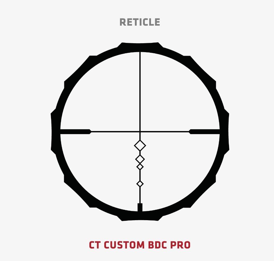 Crimson Trace Brushline Pro 4-16x50mm Rifle Scope 30mm BDC PRO