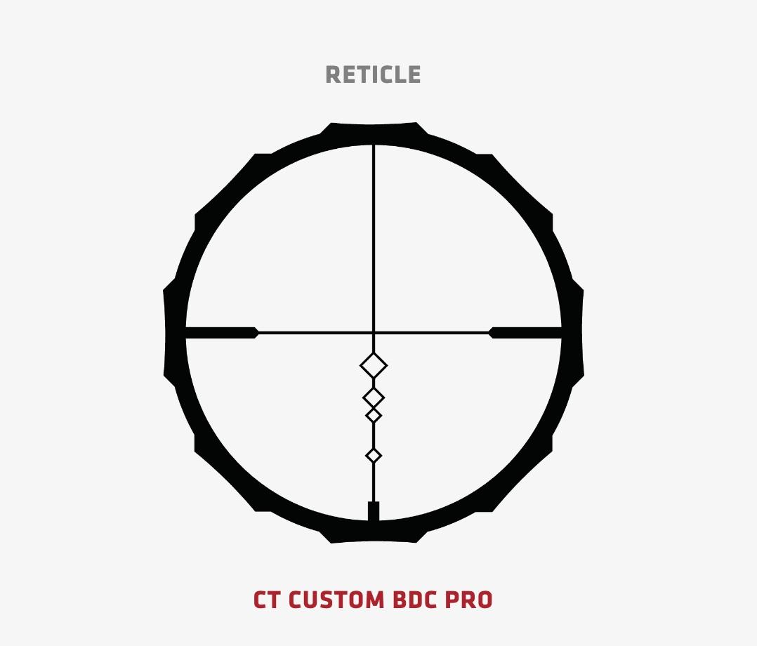 Crimson Trace Brushline Pro 4-16x42mm Rifle Scope BDC PRO