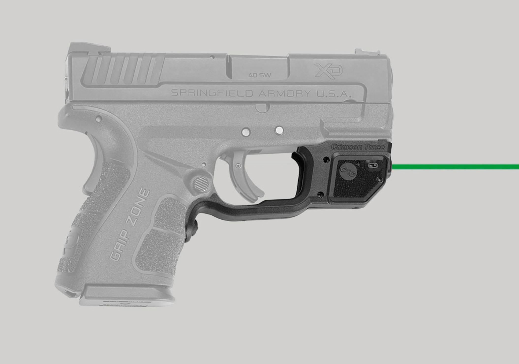 Laserguard for Springfield Armory XD MOD green