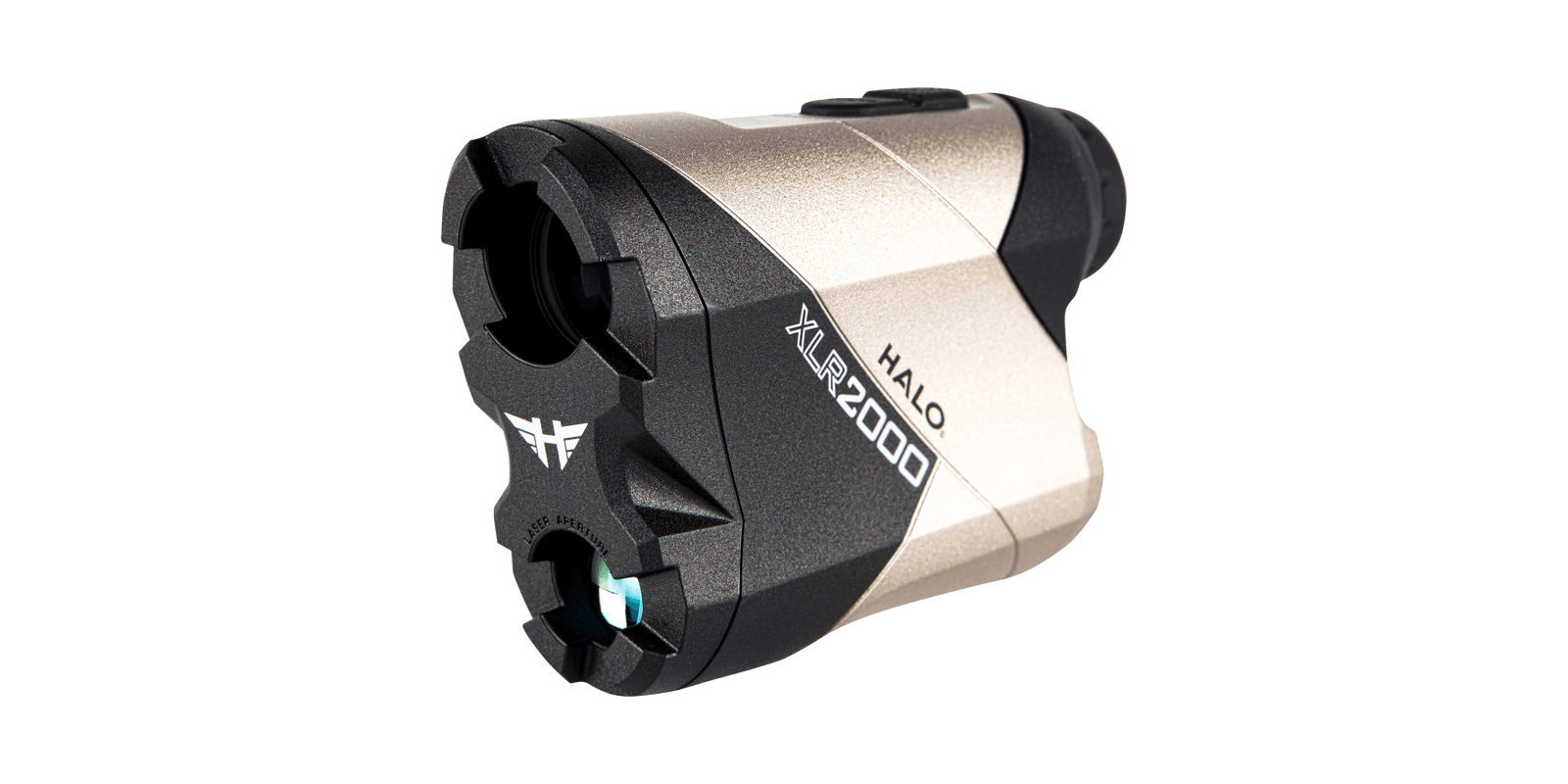 Halo XLR2000 6x Rangefinder 2000/yd with Angle Intel Auto Acquisition - Black/White