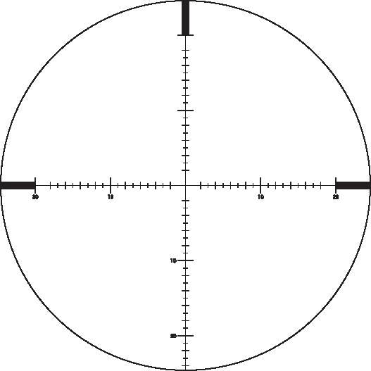 GPO Centuri 4x Rifle Scope 2.5-15x44i 30mm SFP MOAi Illum. Black