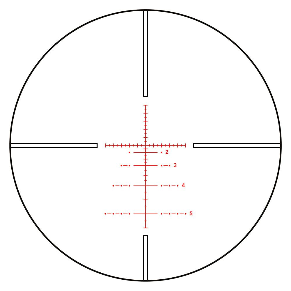 GPO Spectra 6x Rifle Scope 2-12x44i 30mm BRWi Illum. Black