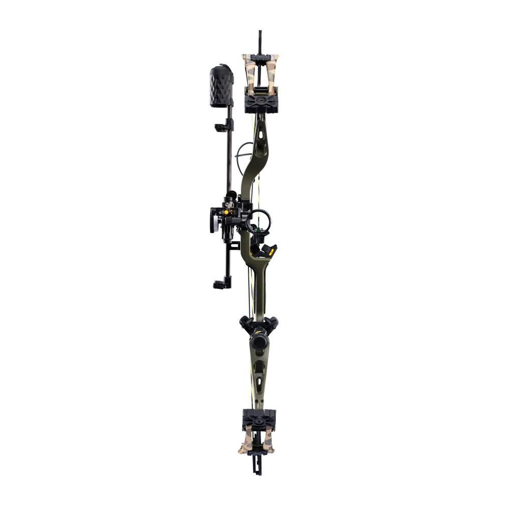 Bear Archery THP Adapt 2 Plus RTH 70RH Compound Bow Throwback Green