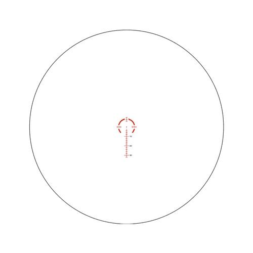 Swampfox Arrowhead LPVO Series Rifle Scope - 1-10x24 30mm SFP Red IR BDC Black