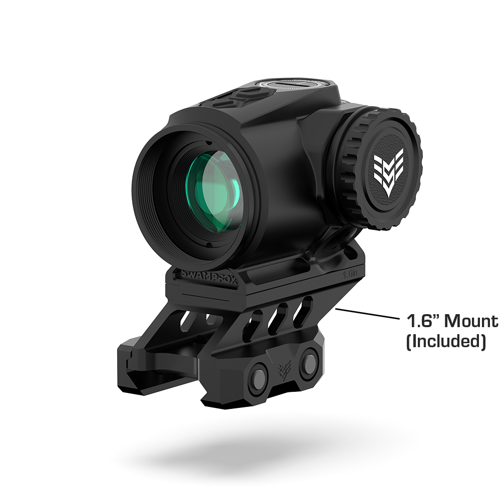 Swampfox Raider Micro Prism Red Dot Sight 1x20 Red IR 6 MOA ‎RMPS120-R6