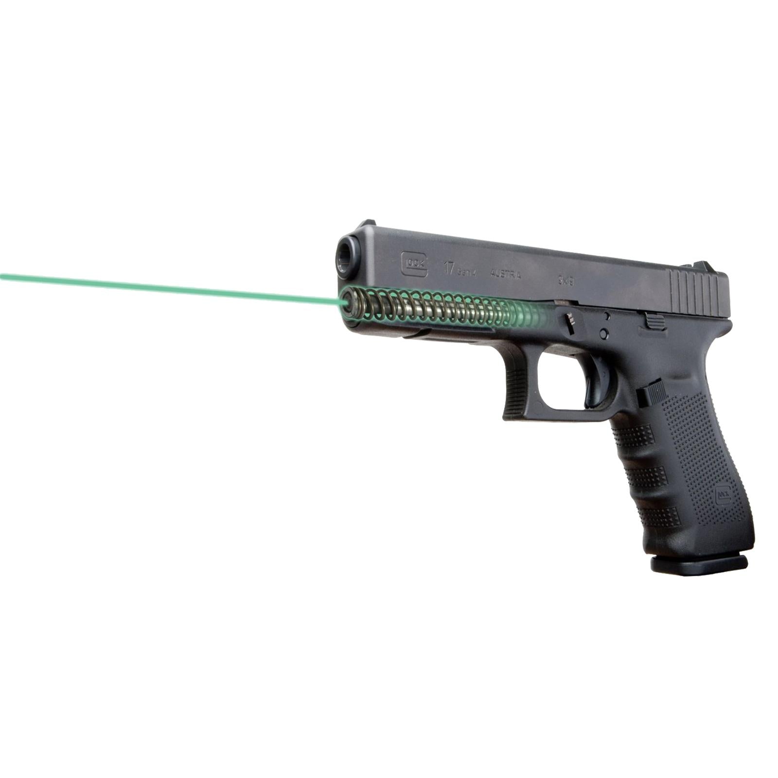 LaserMax Guide Rod Red Laser Sight For Glock 17, Generation 4, Green, LMS-G4-17G LMSG417G