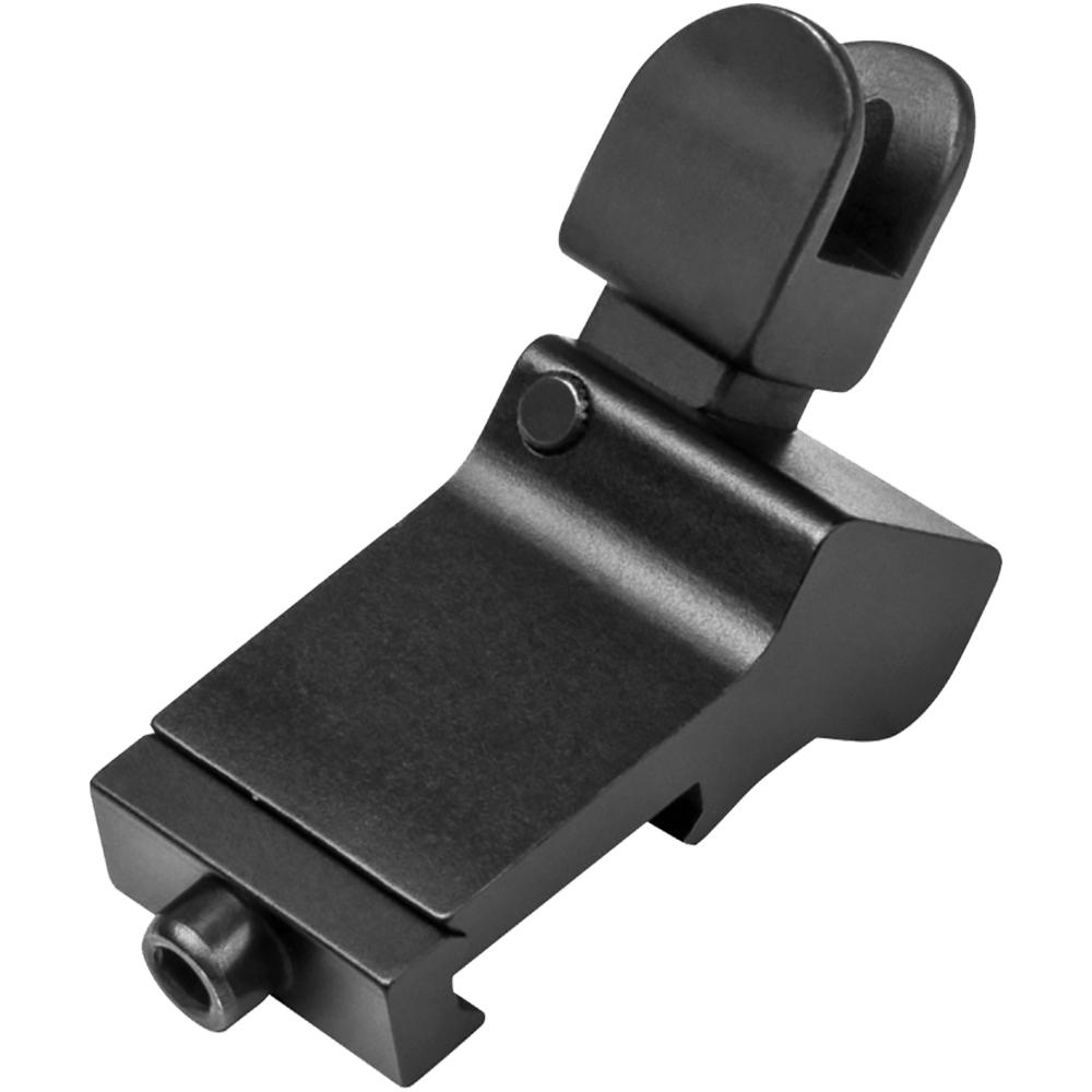 NcStar AR-15 45 Degree Offset Flip-Up Front Sight Black
