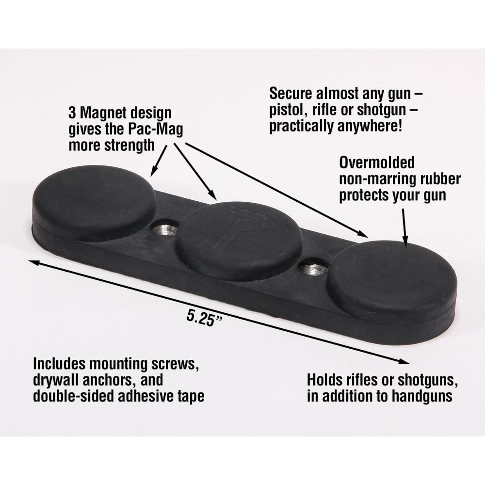 Pachmayr Pac-Mag Gun Storage Magnet Matte Black