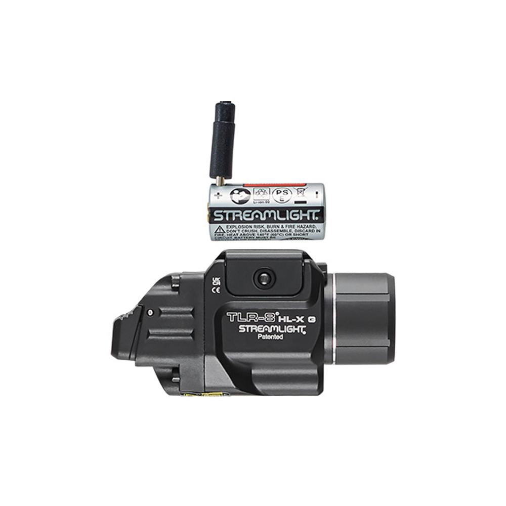 Streamlight TLR-8 HL-X Green Handgun Weapon Light 1000 Lumens Black with SL-B9 Rechargeable Battery