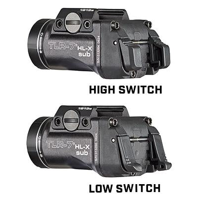 Streamlight TLR-7 HL-X Sub USB Weapon Light 1000 Lumens for Sig P365/XL Black