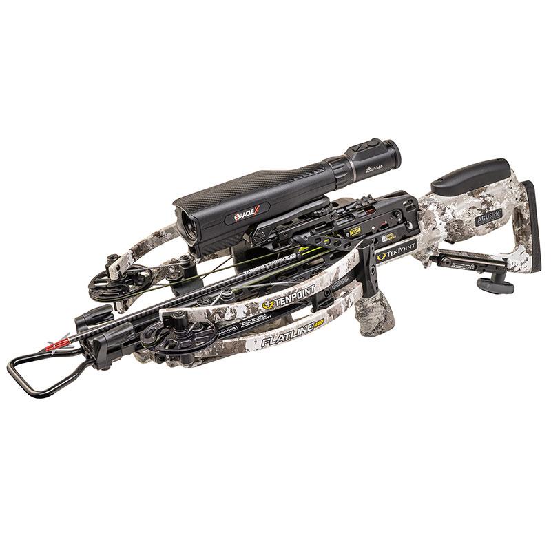 Tenpoint Flatline 460 Oracle ACUslide Crossbow 460fps with Burris Oracle Scope