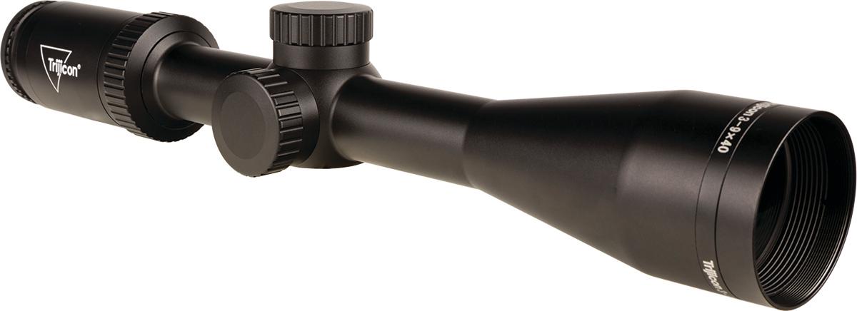 Trijicon Huron 3-9x40 Riflescope German #4 Crosshair 1in Tube Satin Blk Capped Adj