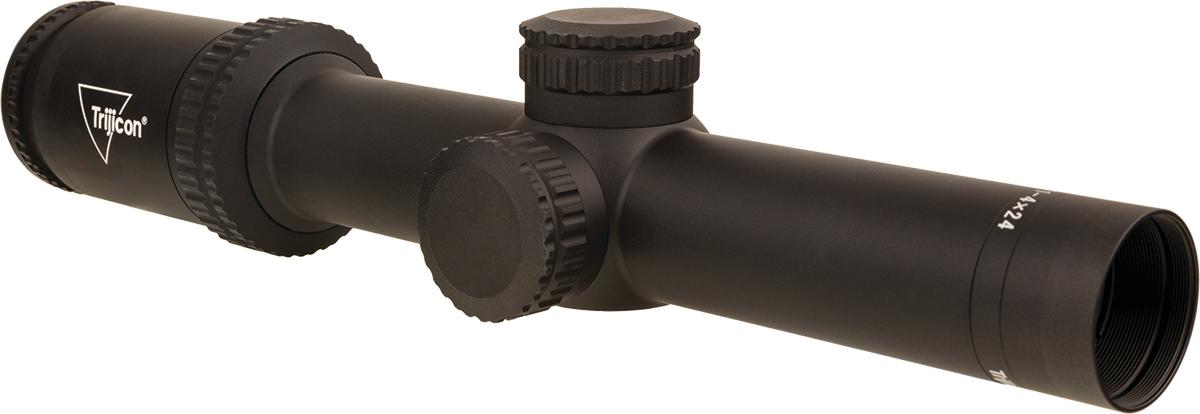 Trijicon Ascent 1-4x24 Riflescope BDC Target Holds 30mm Tube Matte Blk Capped Adj