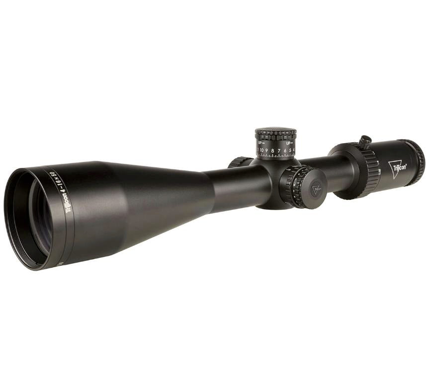 Trijicon Credo HX 4-16x50 (SFP) 30mm Rifle Scope w/Red MOA Center Dot Exposed Elev Adj w Return to Zero 2900001