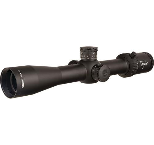 Trijicon Credo 2-10x36 (FFP) 30mm Rifle Scope w/Red MRAD Precision Tree Exposed Elev Adj w Return to Zero 2900038