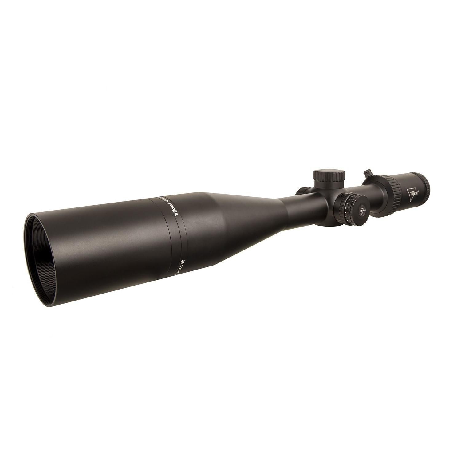 Trijicon Tenmile 6-24x50 SFP w/ Red LED Dot, MRAD Ranging, 30mm, Matte Black Riflescope 3000005 offers precision and durability.