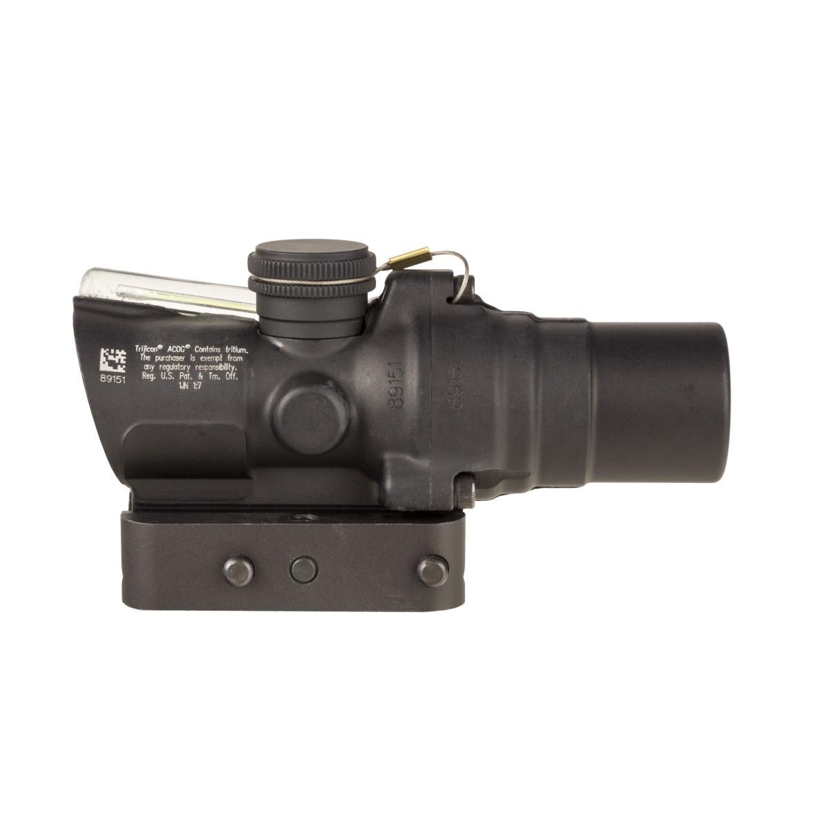 Trijicon Compact ACOG 1.5x16S Rifle Scope Low Height Green Ring & 2MOA CDR Illuminated Black w/ Mount