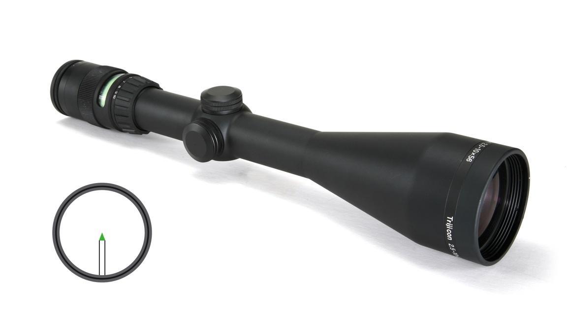 Trijicon Accupoint 2.5-10x56 Rifle Scope Green Triangle Post Illuminated TR22G